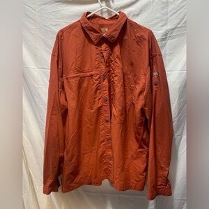 Men’s Mountain Hard Wear outdoor hiking shirt Sz. XXL
